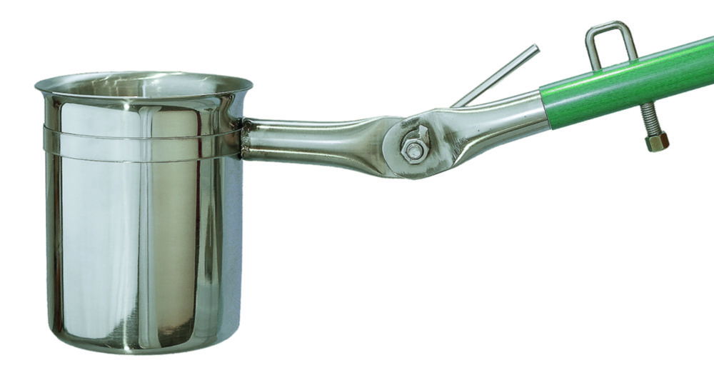 Winkel-Schöpfbecher, Edelstahl