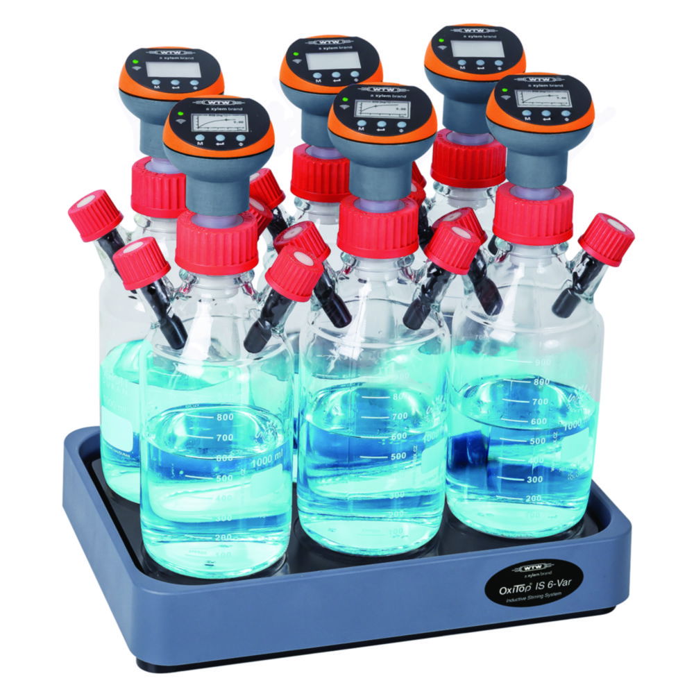 BSB Messsystem OxiTop®-IDS zur Biogasbestimmung/Mikrobiologie