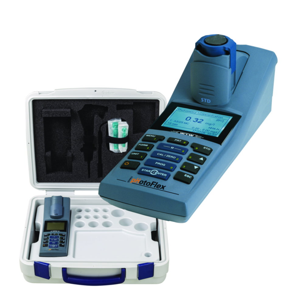 Handheld photometer pHotoFlex® STD Field case set