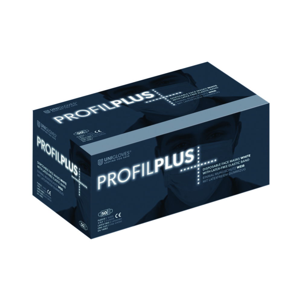 Маска для обличчя, Profil Plus, 95 мм, білий
