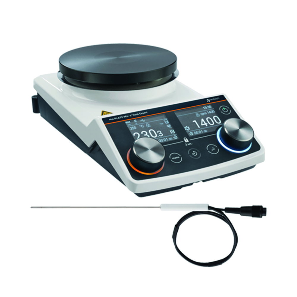 Agitateur magnétique Hei-PLATE Mix'n'Heat Expert, pack Sensor Basic