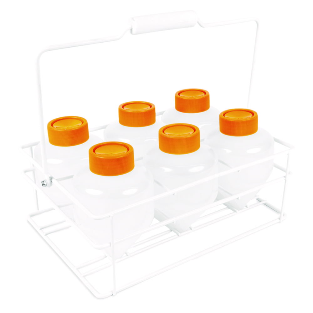 Centrifuge bottle carrier, wire/epoxy