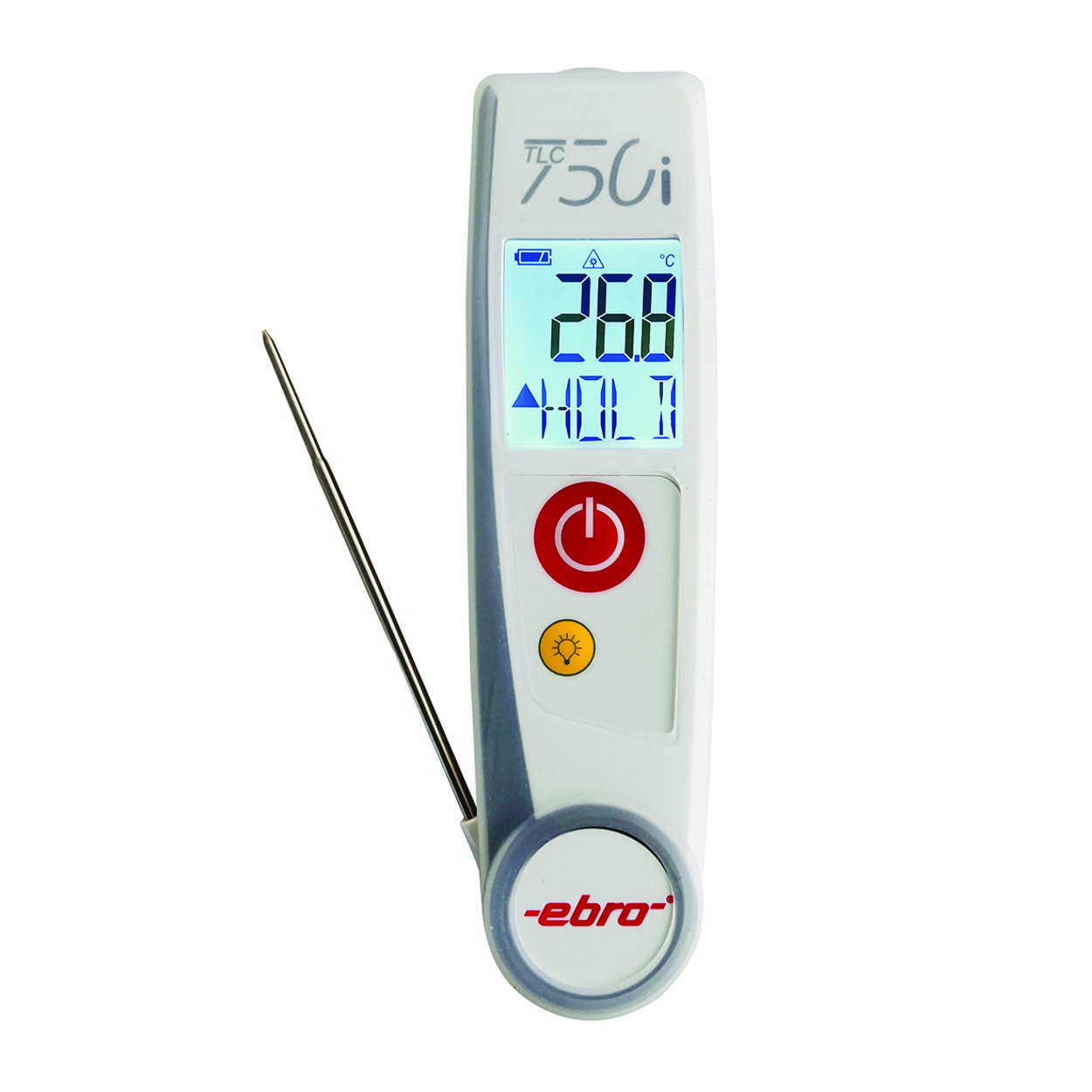 Combi infrared and insertion thermometer TLC 750i-V2, with protective case