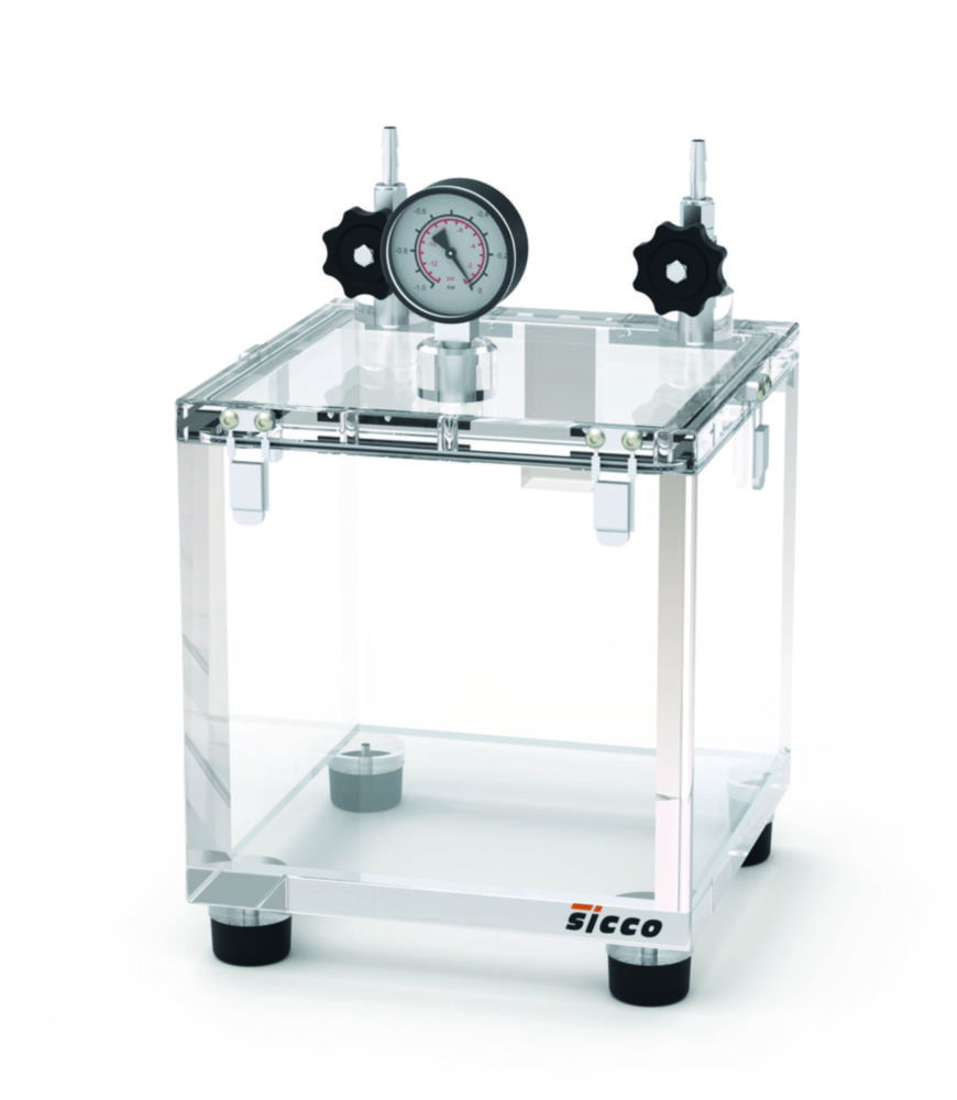 Vakuum-Exsikkator Toplader, PMMA