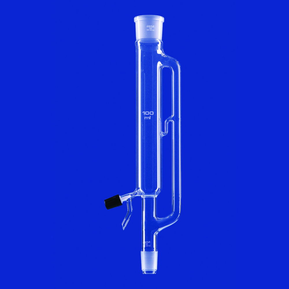 Extraktionsaufsätze für spezifisch leichte Extraktionsmittel, DURAN®-Rohr