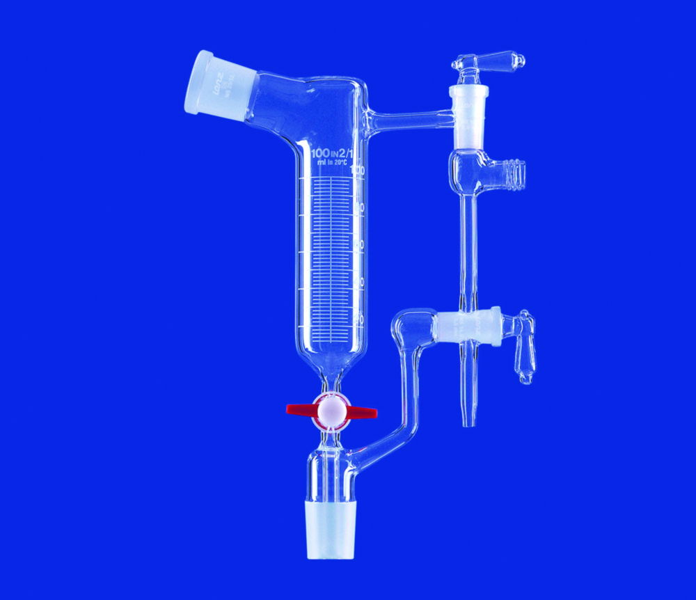 Destilliervorlagen nach Anschütz-Thiele, schräg, DURAN®-Rohr