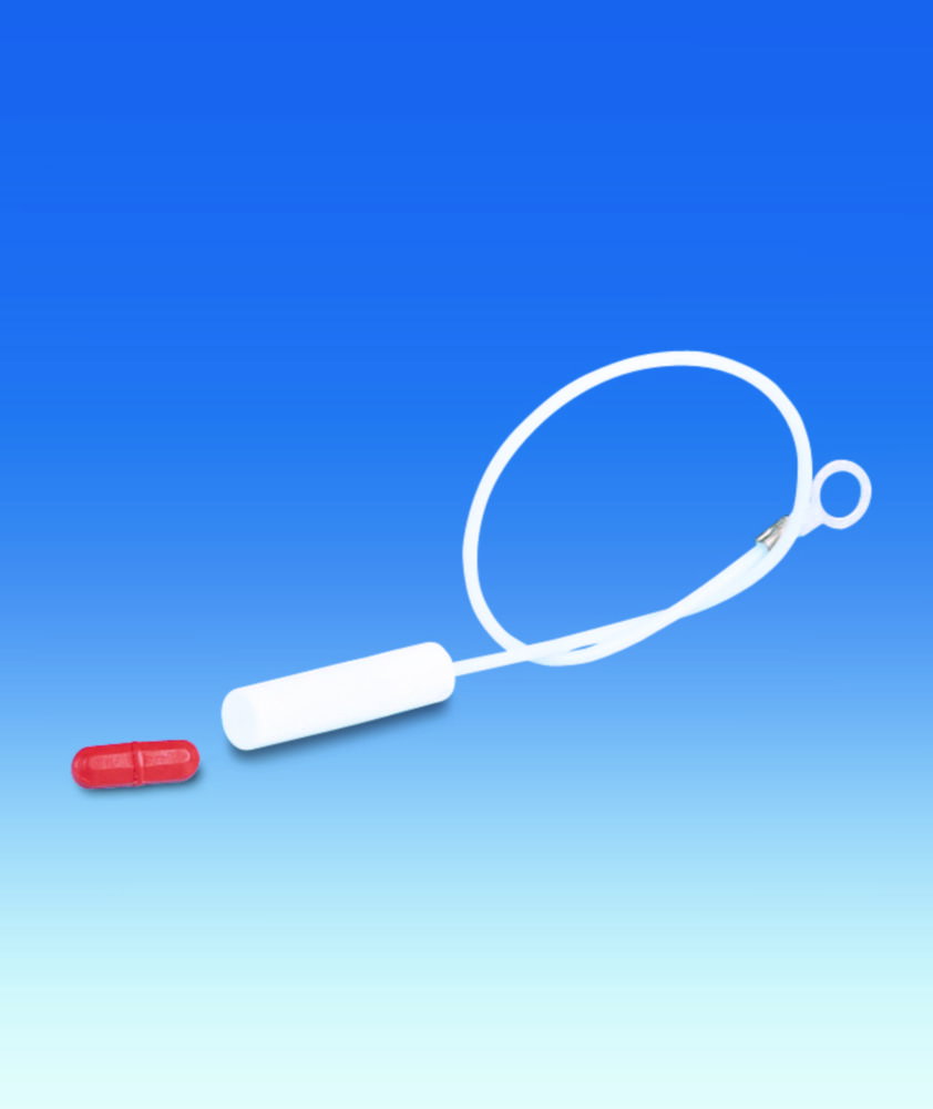 Magnetic stirring bar retrievers, flexible