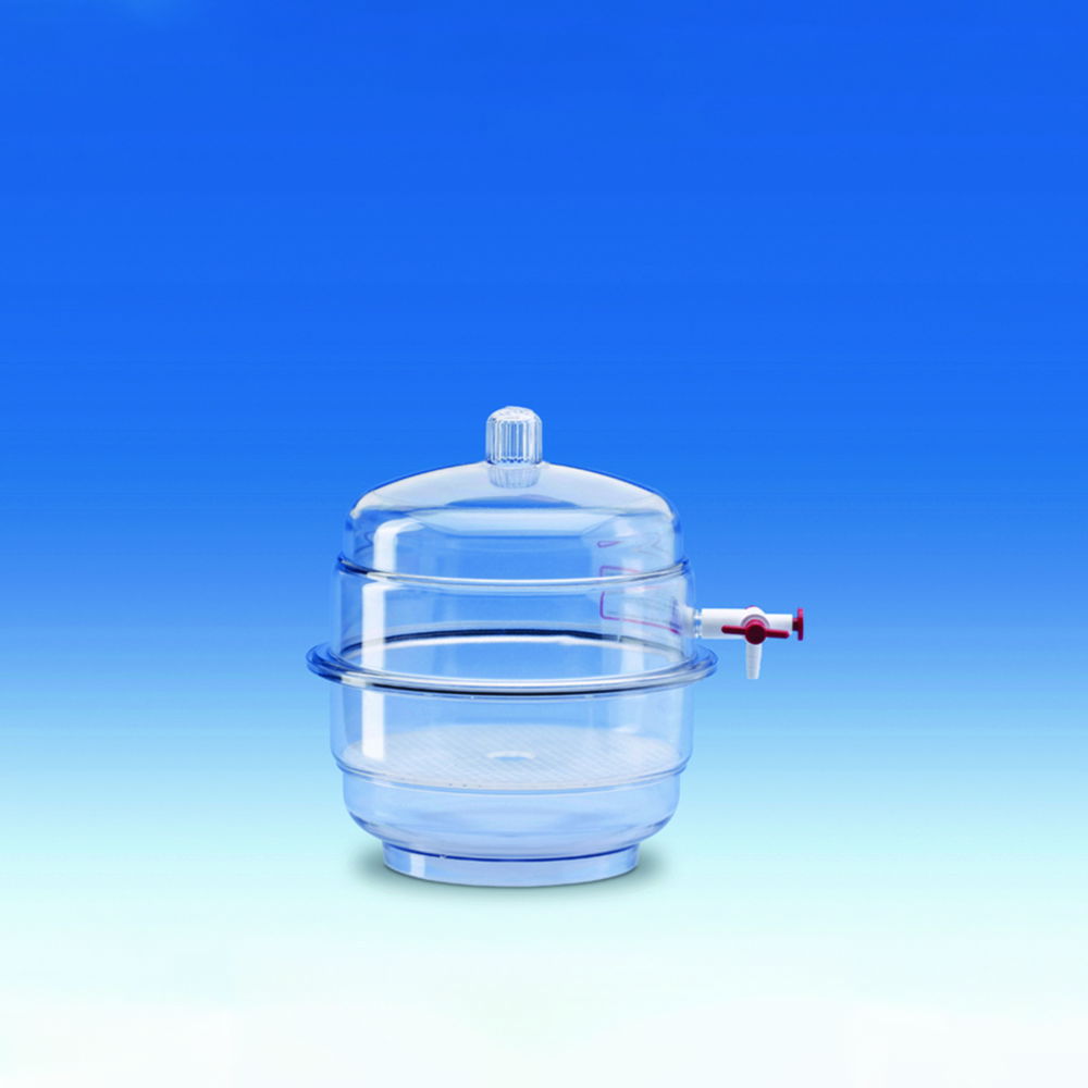 Exsikkatoren mit Hahn, PC