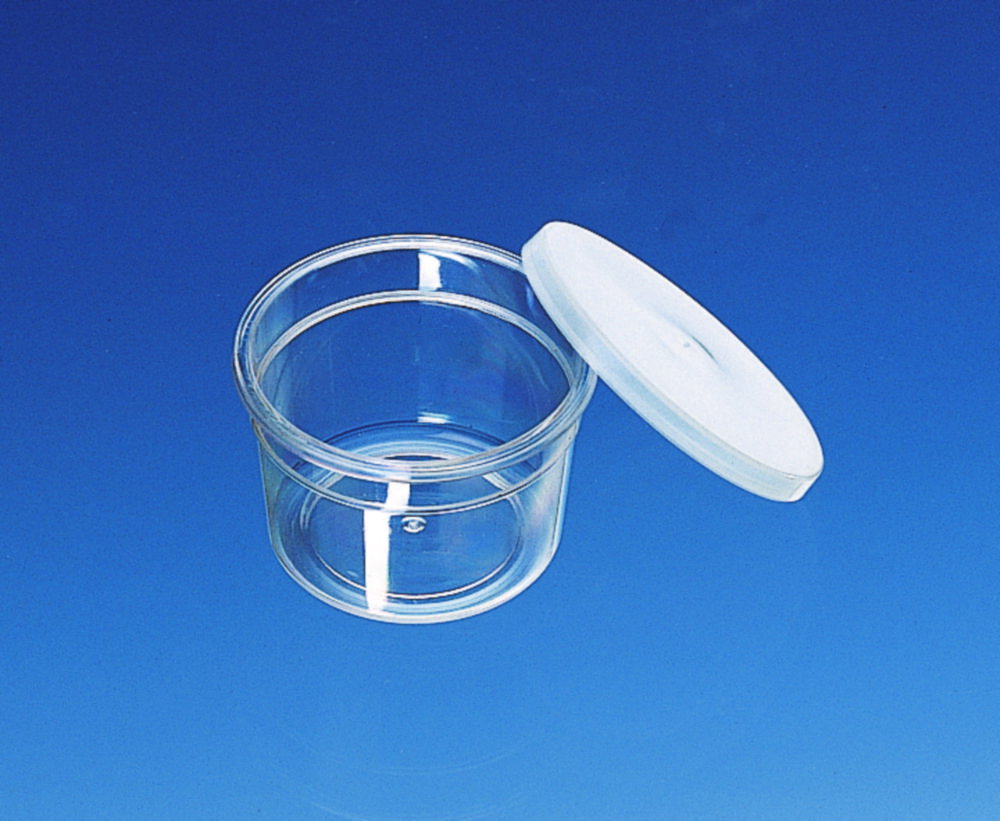 Containers, PS, with snap-on lid Containers, PS, with snap-on lid