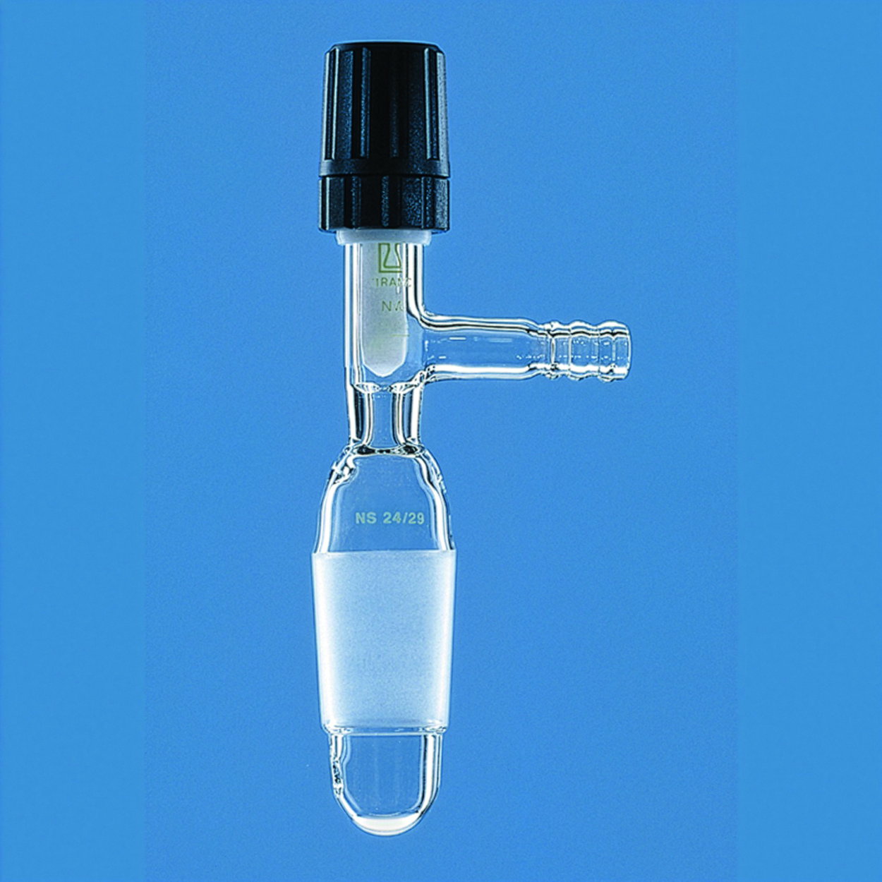 Valve cocks for desiccators, Boro 3.3