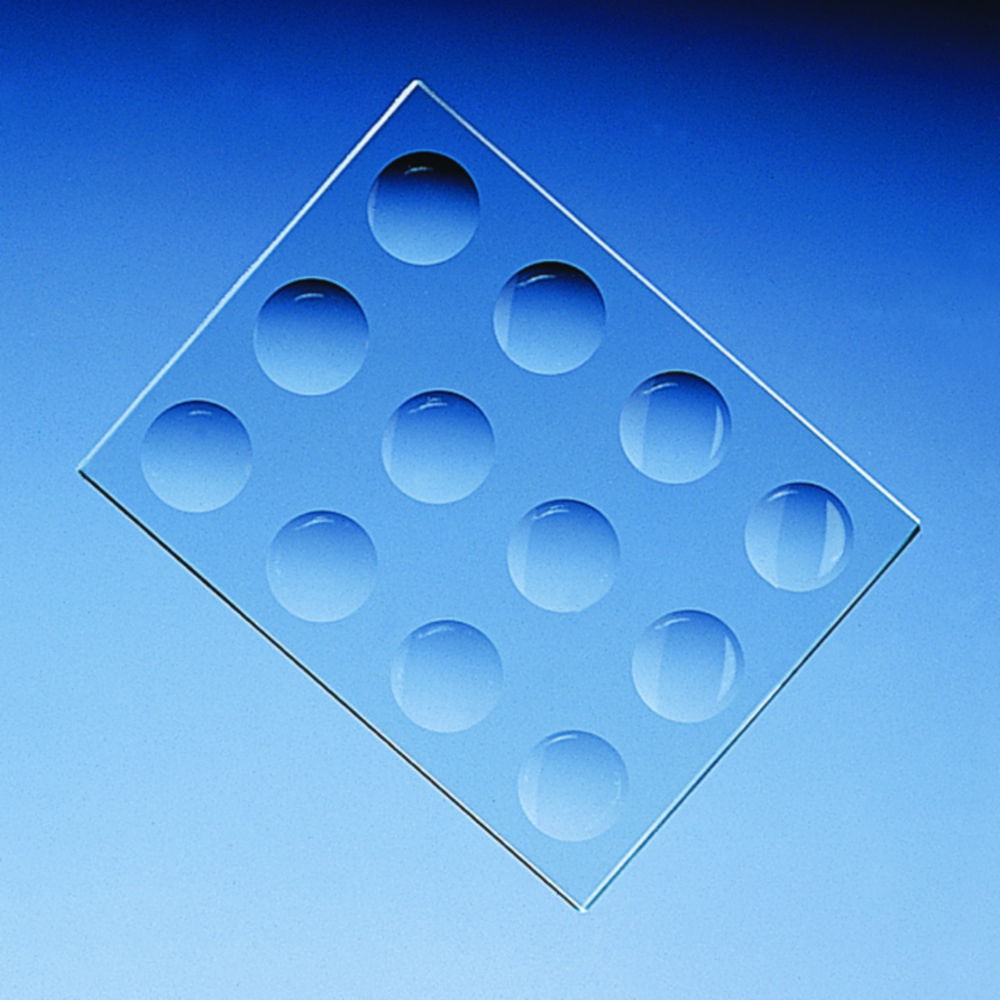 Färbeplatten, Natron-Kalk-Glas