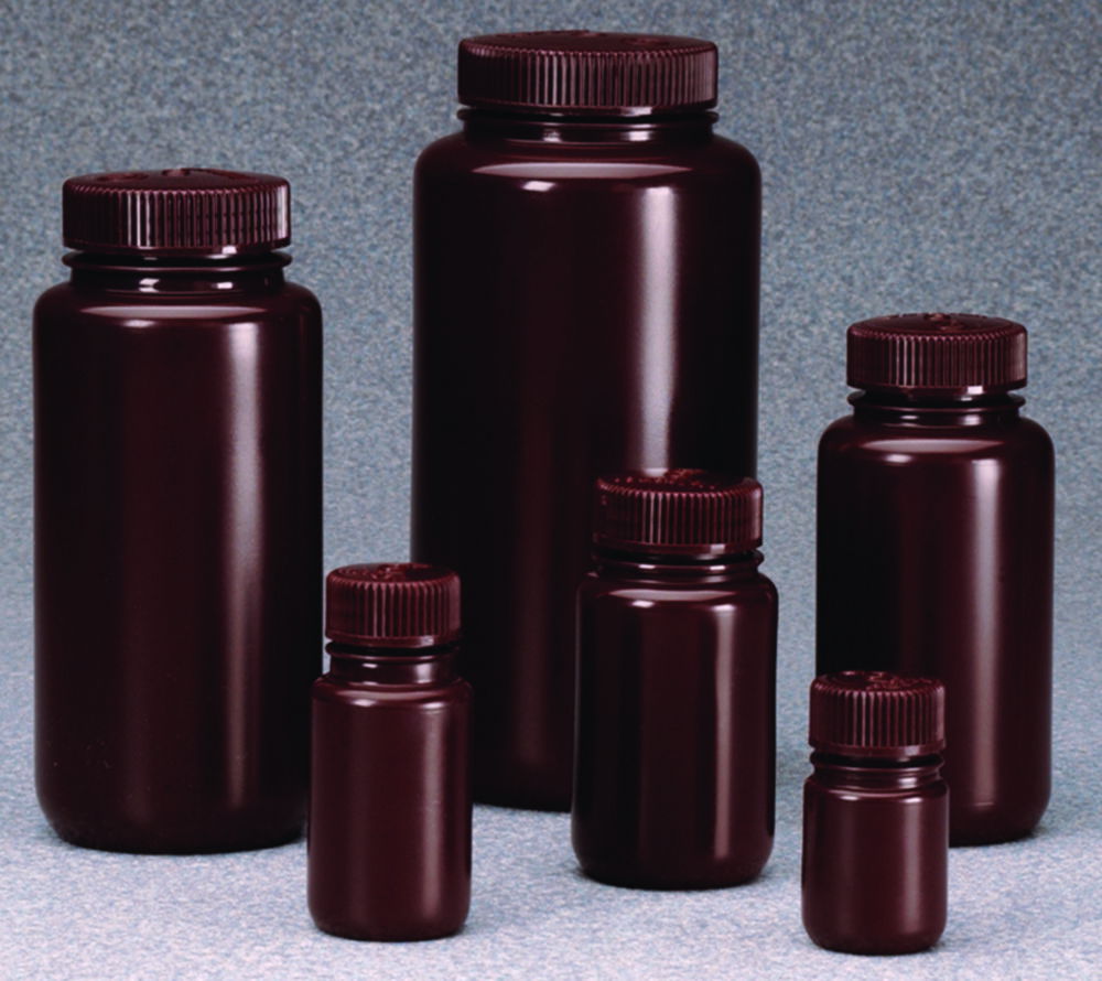 Пляшка з широкою горловиною Nalgene™, Тип 2106, поліетилен з гвинтовою кришкою з поліпропілену