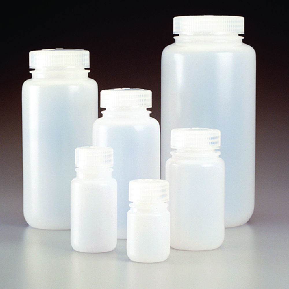 Широкогорлі сулії Nalgene™ Economy, з гвинтовою кришкою, ПП, 60 мл, 28 мм