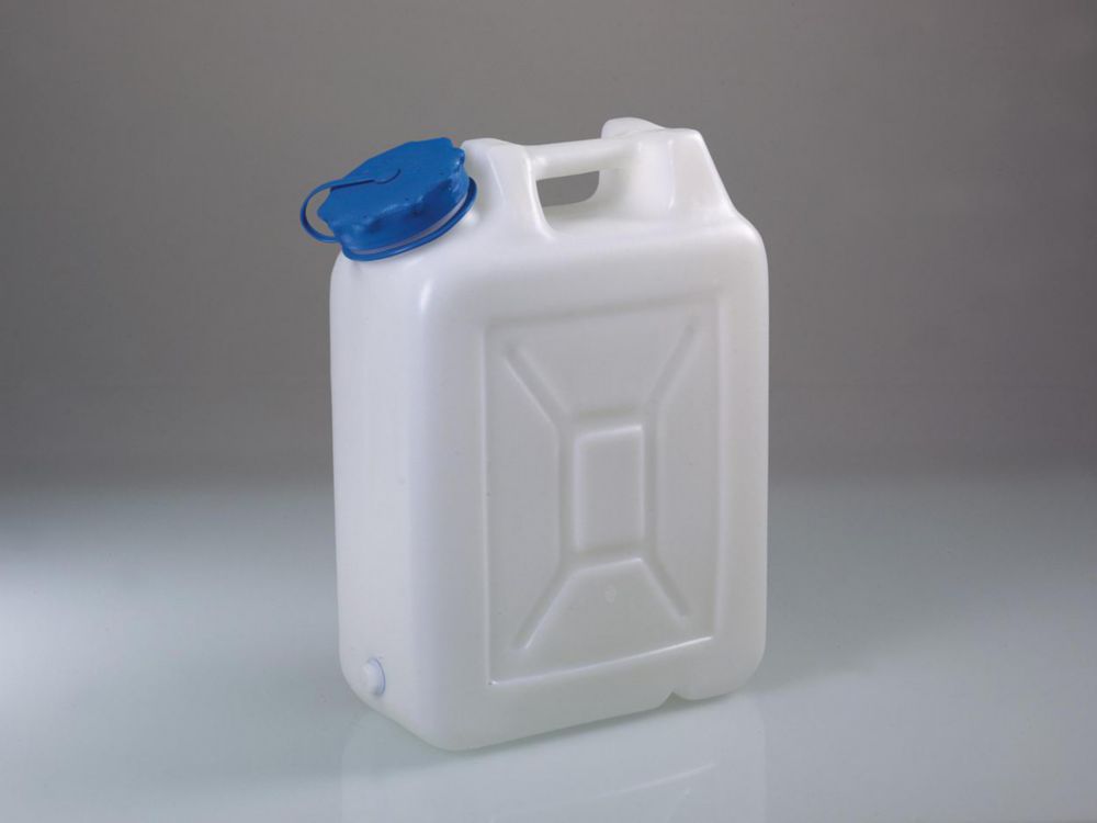 Джирікани широкої шиї, HDPE, зі стабілізованим УФ, 20 л, 485 мм, 365 мм, 165 мм