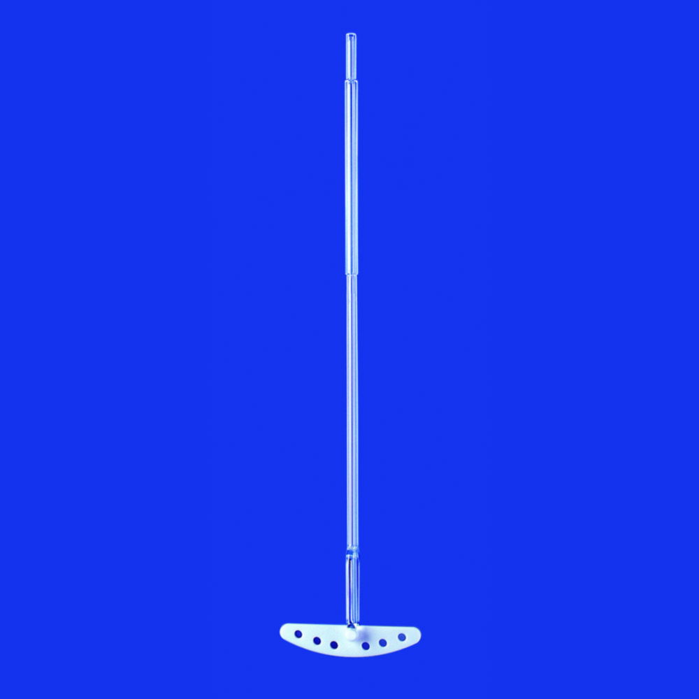 Rührer mit PTFE-Rührblatt und Kupplungszapfen