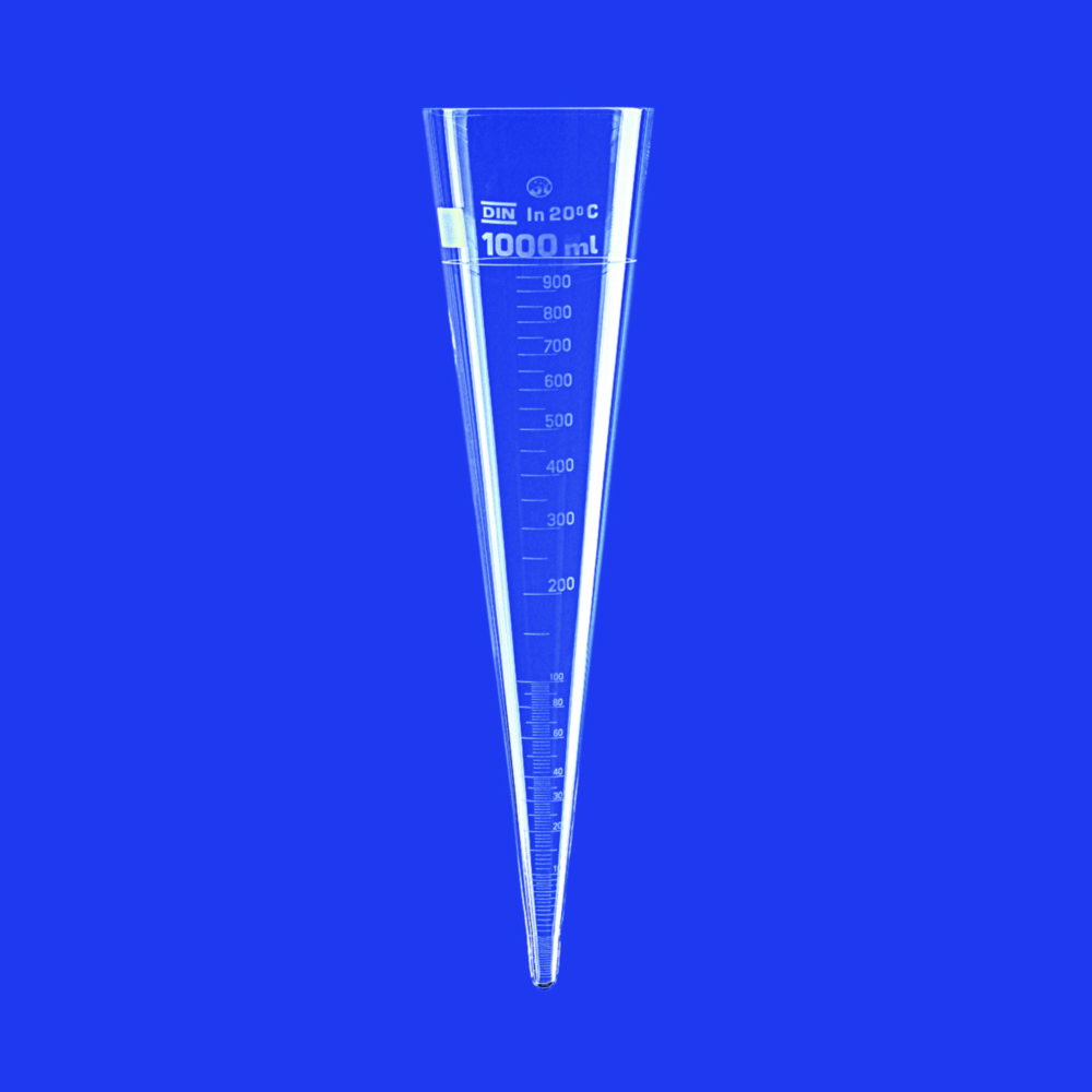 Sedimentation cones acc. to Imhoff, borosilicate glass 3.3