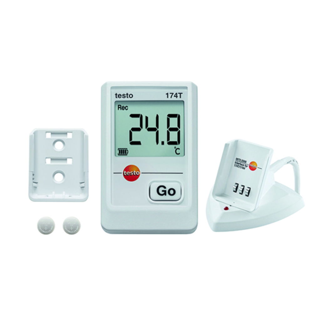 Міні лоджер testo 174T, testo 174T-Set, 0,5±C, ±% rF