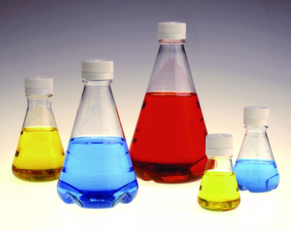Одноразові колби Ерленмейєра Nalgene™, тип 4112, 4113, ПЕТГ, стерильні, 4112, 125 мл