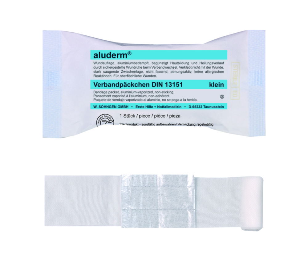 Бинти aluderm® DINстерильні