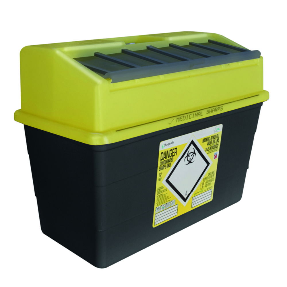 Утилізаційний контейнер SHARPSAFE®, UK, 24L