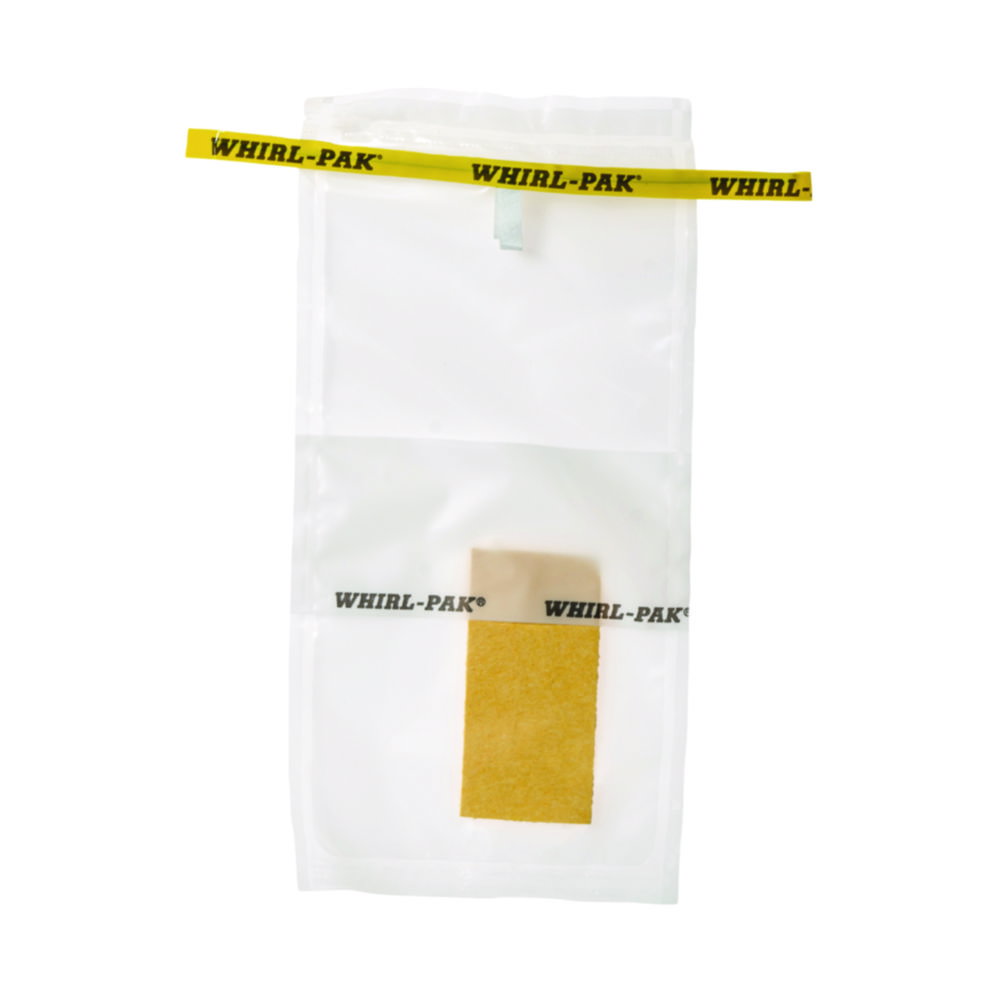 Sample bags Whirl-Pak® Speci-Sponge®, with cellulose sponge (dry) Sample bags Whirl-Pak® Speci-Sponge®, with cellulose sponge (dry)