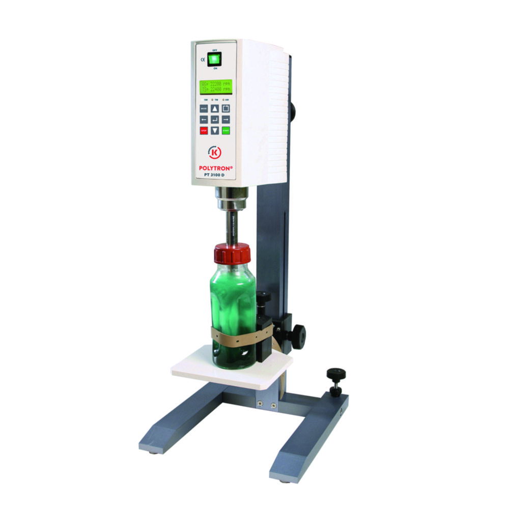 Гомогенизаторы со штативом POLYTRON® PT 3100 D / PT 6100 D (High-End-Line), W, EU, 130 x 240 x 265 мм, 230 V ±10 %, 50 Hz, POLYTRON®PT 3100 D