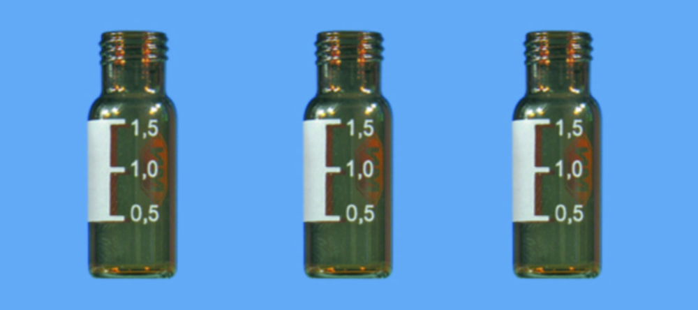 Ампули з різьбленням і кришки, що накручуються, 1,5 мл, 11.6 x 32 mm