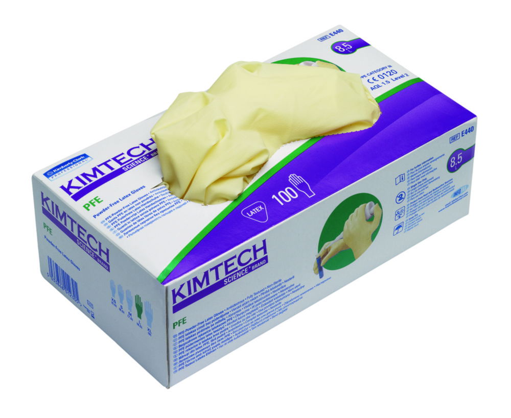 Одноразові рукавички Kimtech™ PFE, латексні, 250 мм, L (8 - 9)