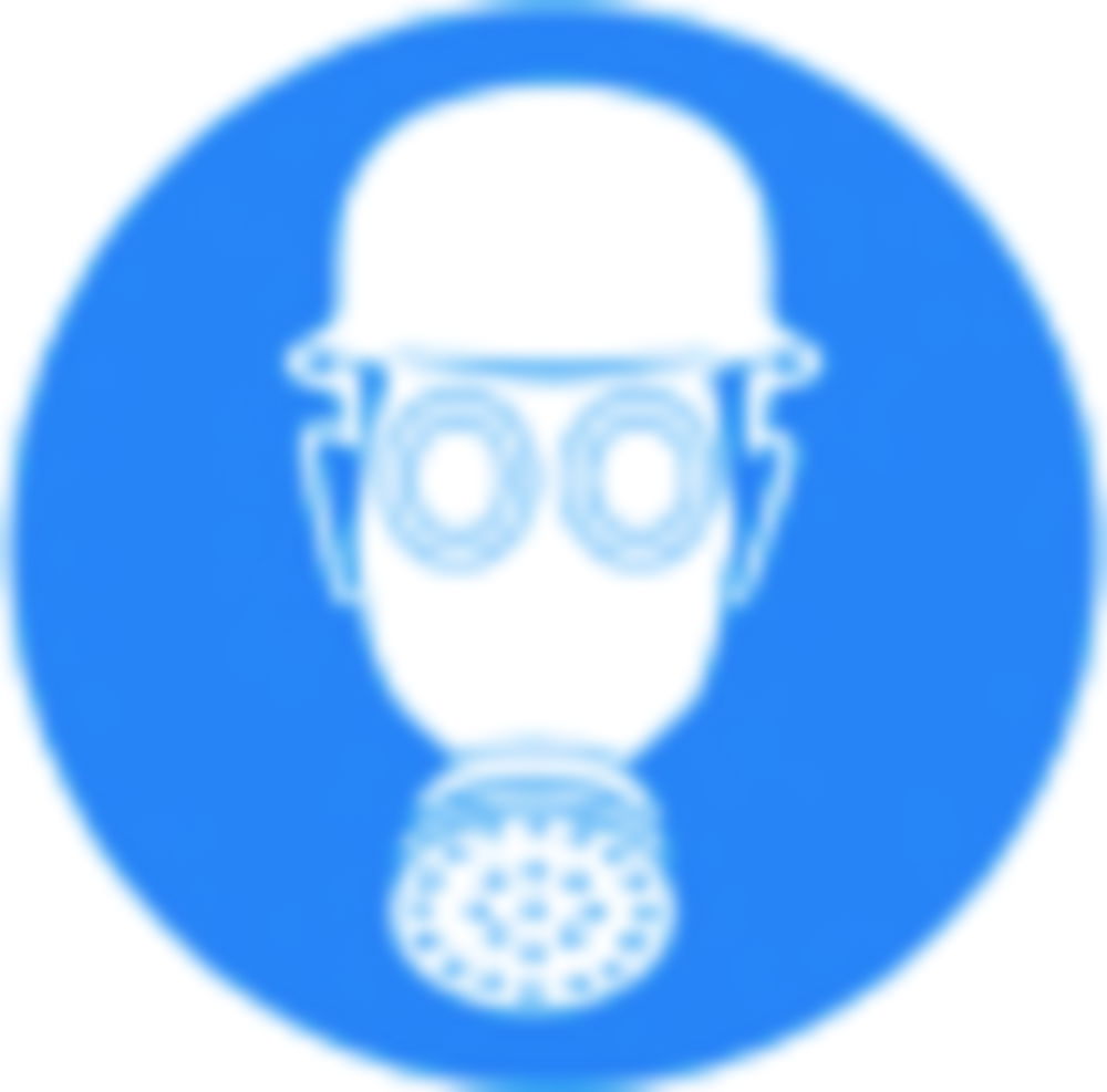 Безпечні ящики для зберігання PSA SecuBox Mini/Midi/Maxi, Maxi, Blue, Head & Respirator Protection, Синій, Максі