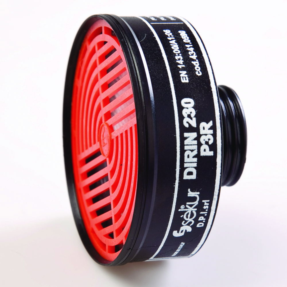 Дихальні фільтри для масок polimask 330 і C 607, DIRIN 230 P3R D, Фільтр гвинтових частинок