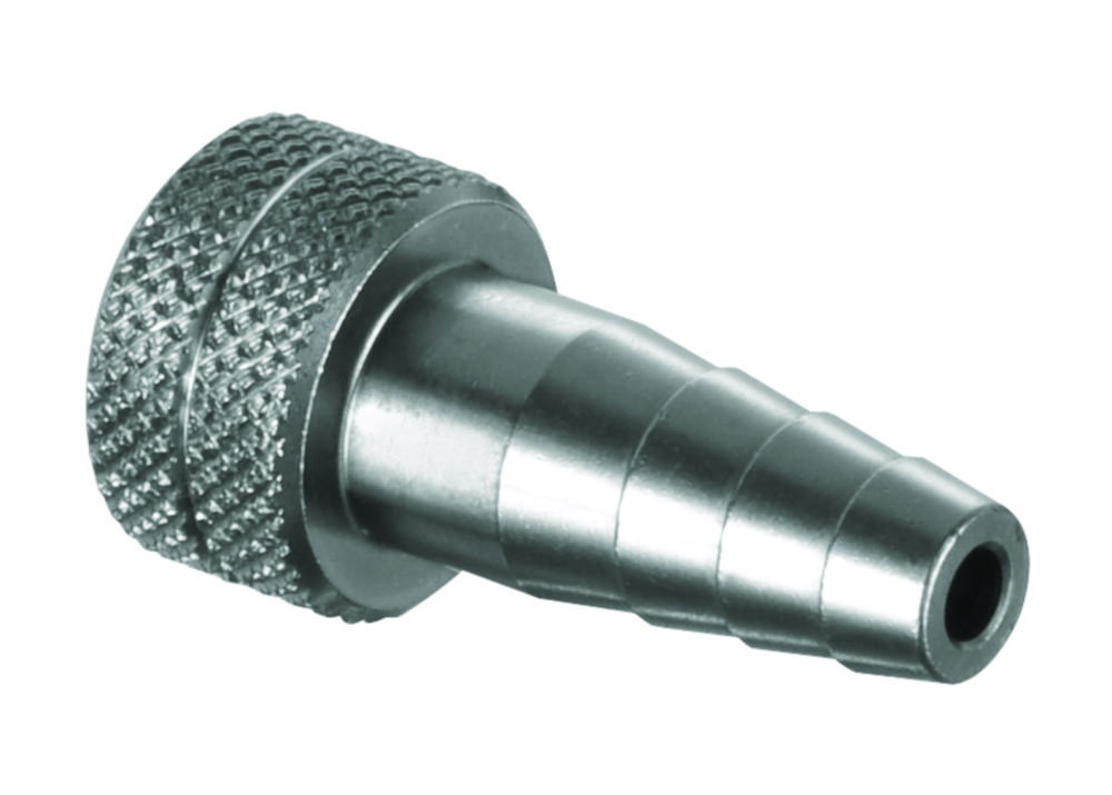 Schlauchanschlussstutzen für Teclu-Sicherheitsbrenner mit Gewindeanschluss