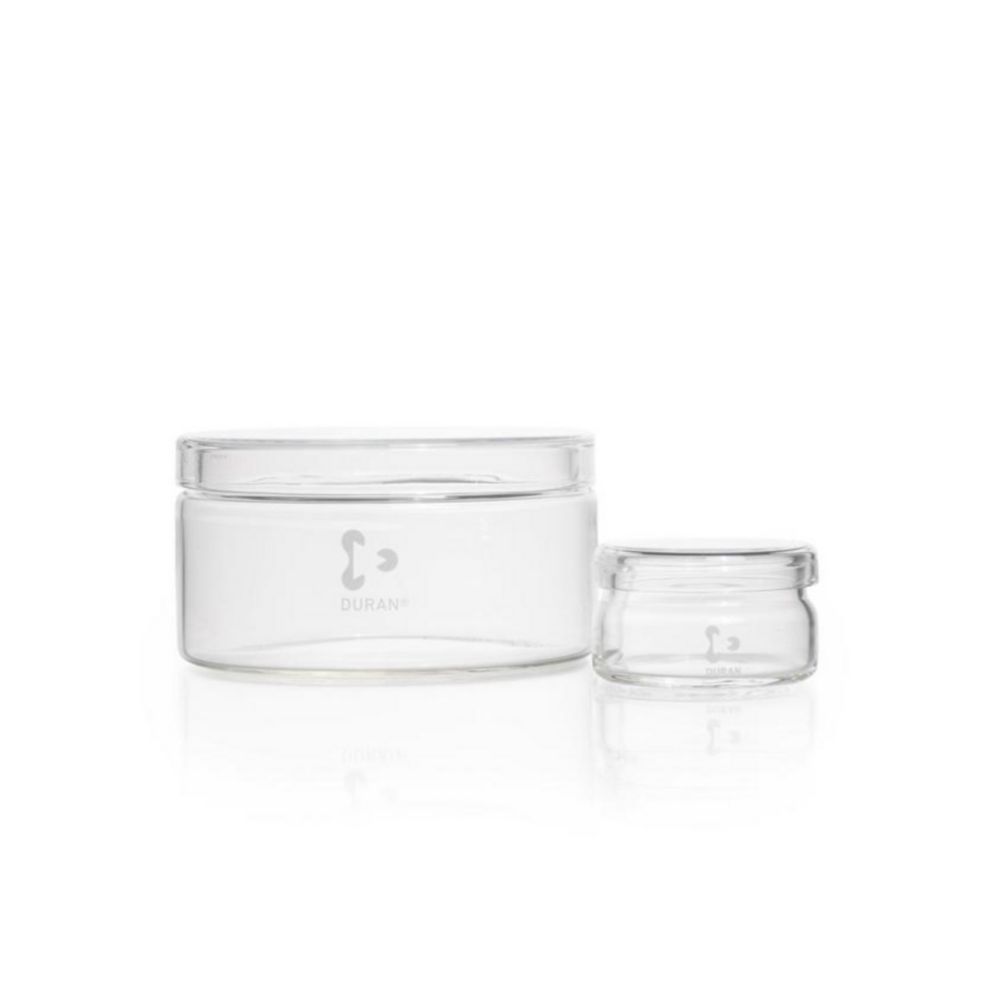 Jars, DURAN®, with shoulder and lid