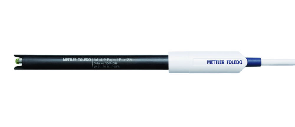 pH електроди InLab® Expert Pro, 1,2 м, BNC/RCA, InLab® Expert Pro-ISM, NTC 30 kW, BNC/RCA