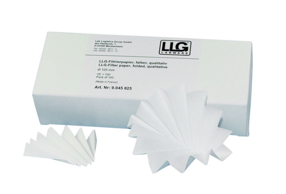 LLG-Фільтрувальний папір, кругла, 150 мм, 50 сек.
