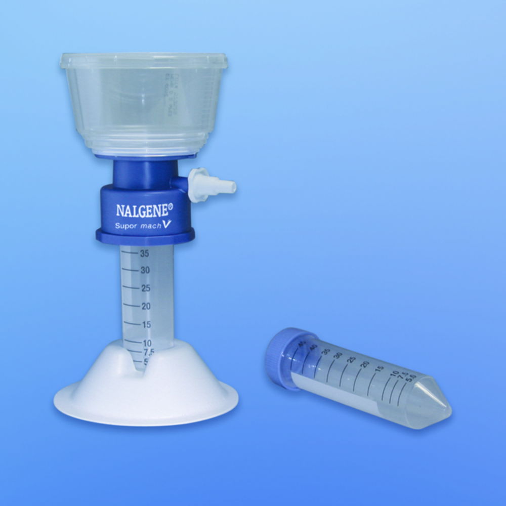 Фільтруючий блок Nalgene Rapid-Flow з 50 мл центрифужною пробіркою, PES мембраною, стерильний