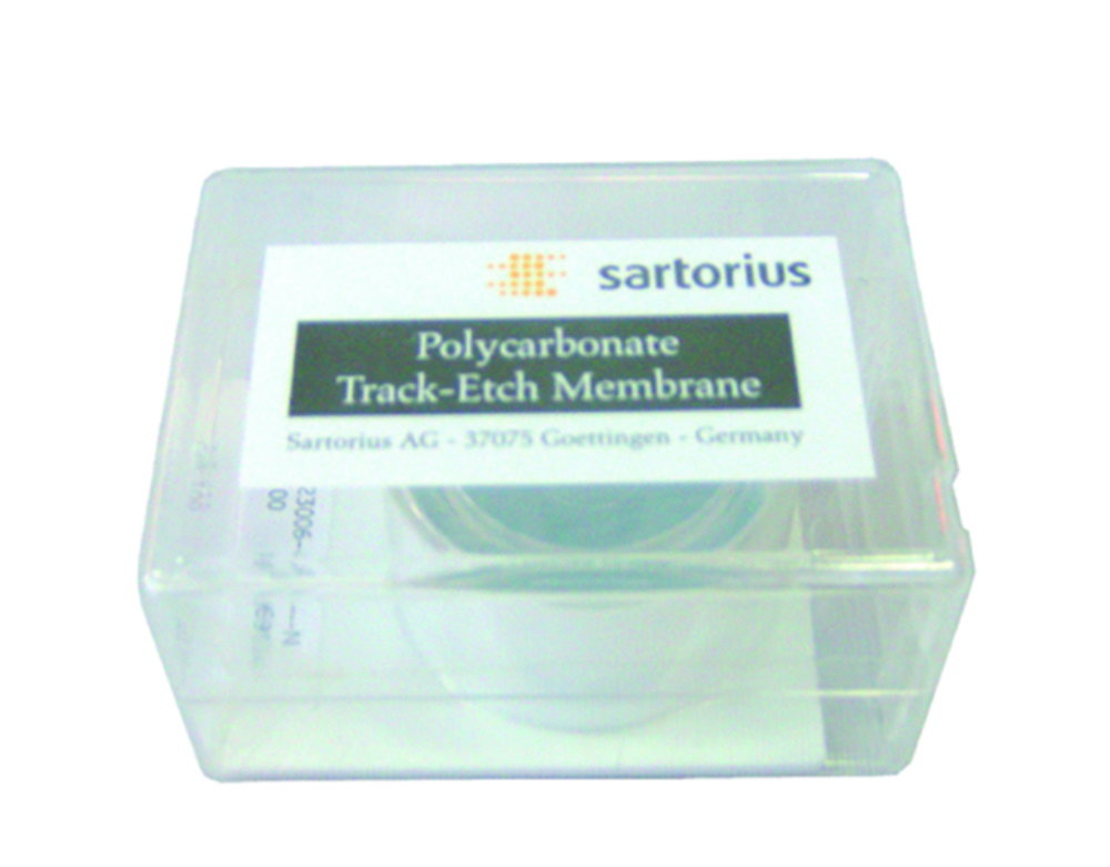 Filtros de membrana, secantes, Policarbonato