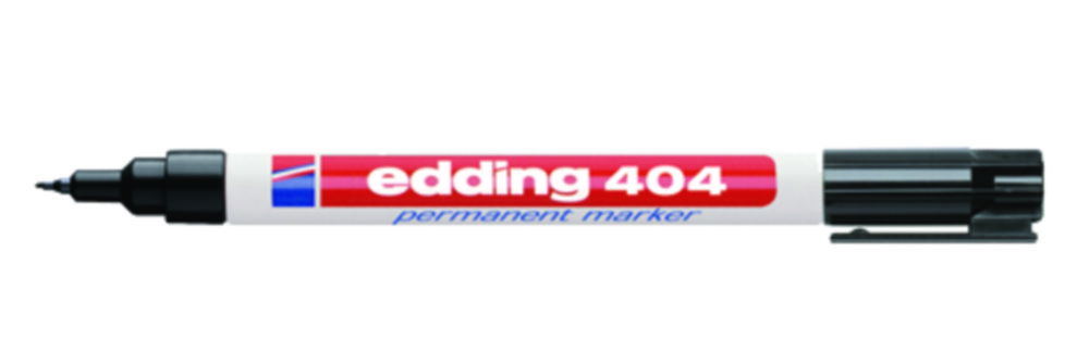 Постійні маркери edding 404/400, 404, Чорний, 0,75 мм, Чорний, 404