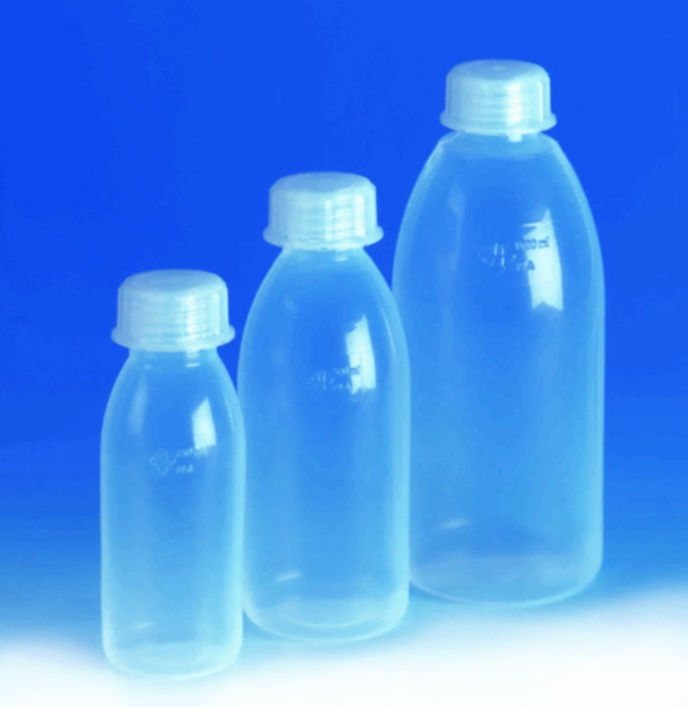 Пляшки з широкою горловиною та різьбленням, PFA, 40 S, 130 мм