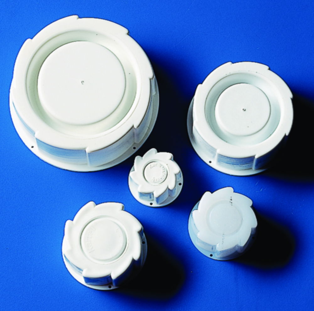 Крышки винтовые стандартные, HDPE, 32 GL, 9.102 437, 9.102 438