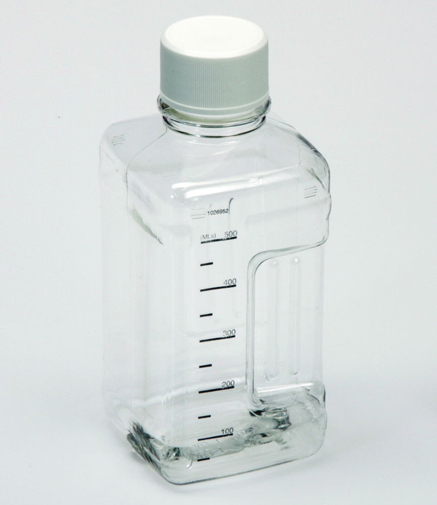 Пляшки Biotainer™ InVitro™ Nalgene™, тип 3025, 3005, 3110, 3230, 3415, ПЕТ, стерильні, 3005, 38 mm