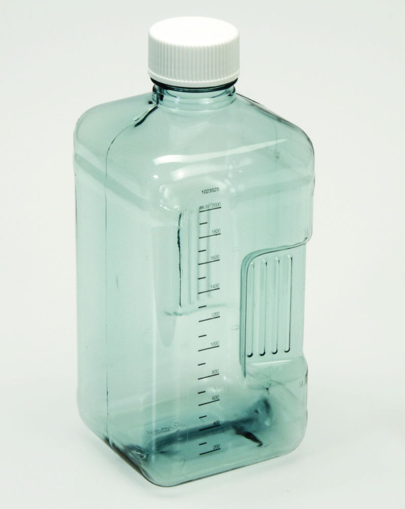 Пляшки Biotainer™ InVitro™ Nalgene™, тип 3030, 3120, 3233, 3405, 3410, 3423, ПС, стерильні, 3233, 48 мм, 2000 мл, 48 мм, 3233