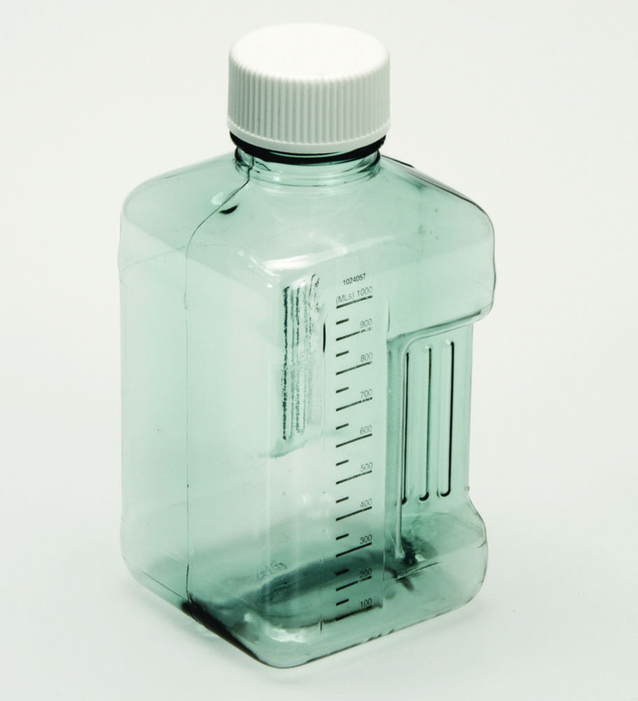 Пляшки Biotainer™ InVitro™ Nalgene™, тип 3030, 3120, 3233, 3405, 3410, 3423, ПС, стерильні, 3410, 48 мм, 10000 мл, 48 мм, 3410