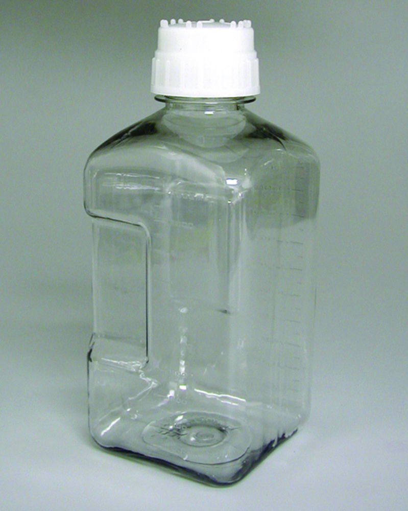 Квадратні пляшки Media Nalgene™, тип 2019, ПТС, стерильні, 2019, 30 мл