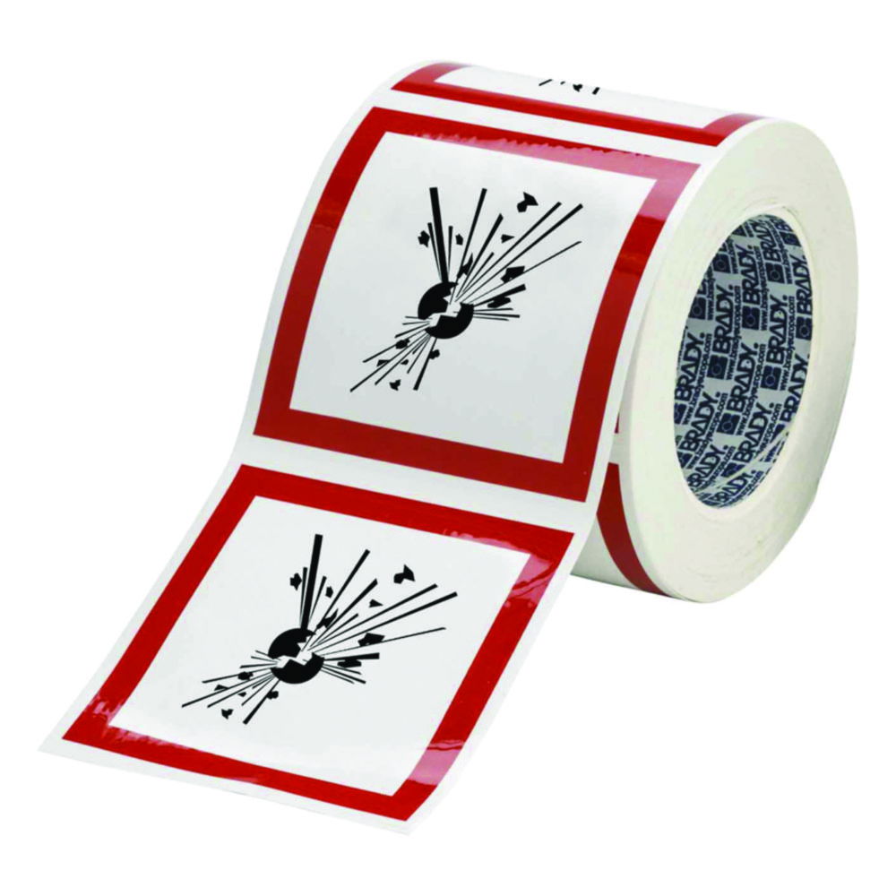 Etiketten mit GHS-Symbolen, Rolle