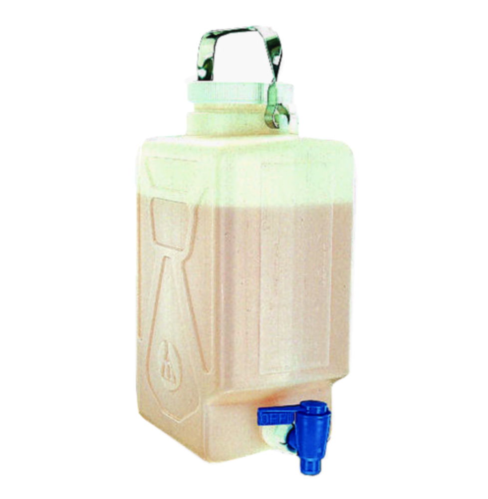 Каністра для відстоювання Nalgene™ Тип 2320, LDPE, 2320, 20 л