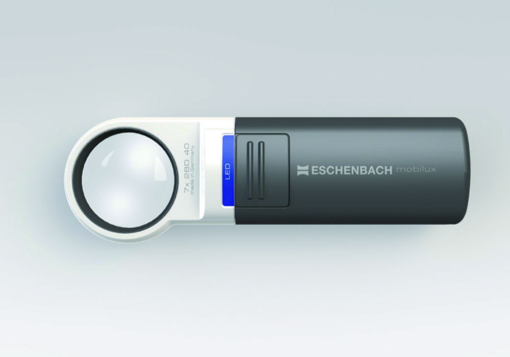 Карманная лупа с освещением, mobilux® LED, Ш 35 мм, 7x/28,0 dpt