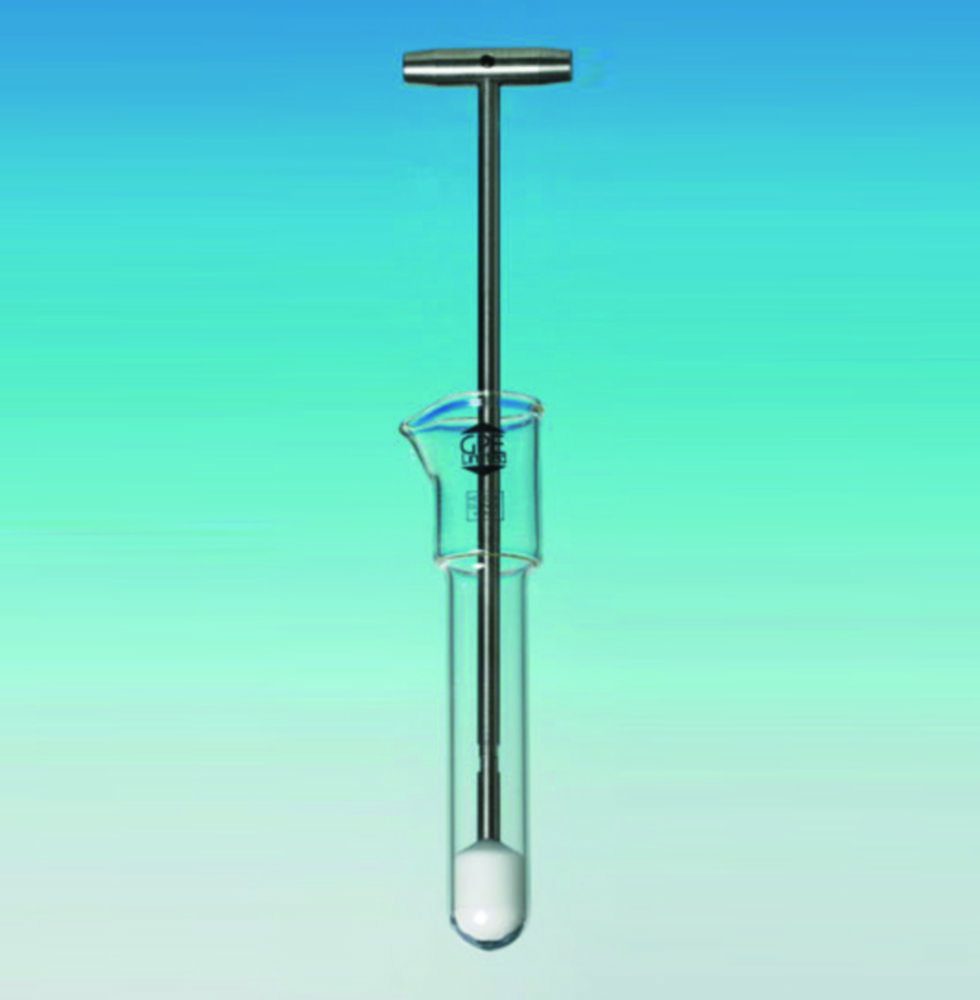 Potter-elvehjem homogenisers, plastic coated