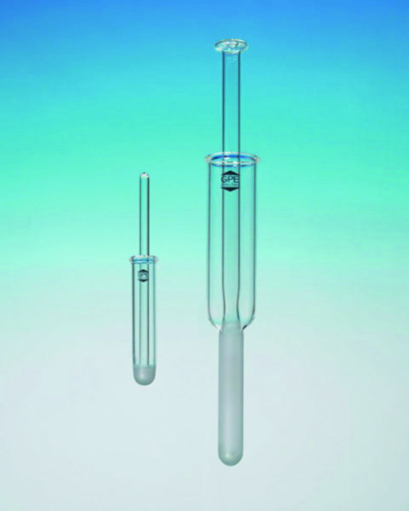 Гомогенізатори, Griffiths tube, боросилікатне скло 3.3, 15 мл, великий