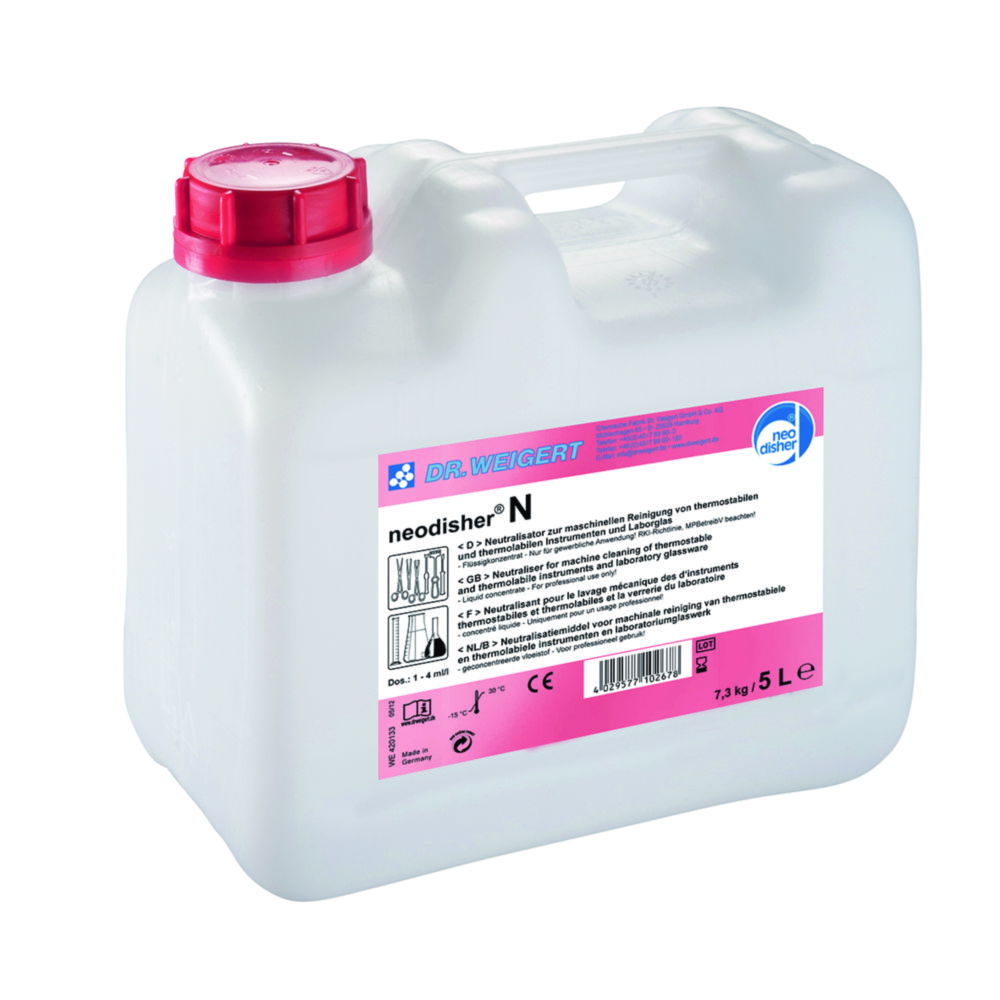 Моющий раствор neodisher® N, 5 л, Канистра