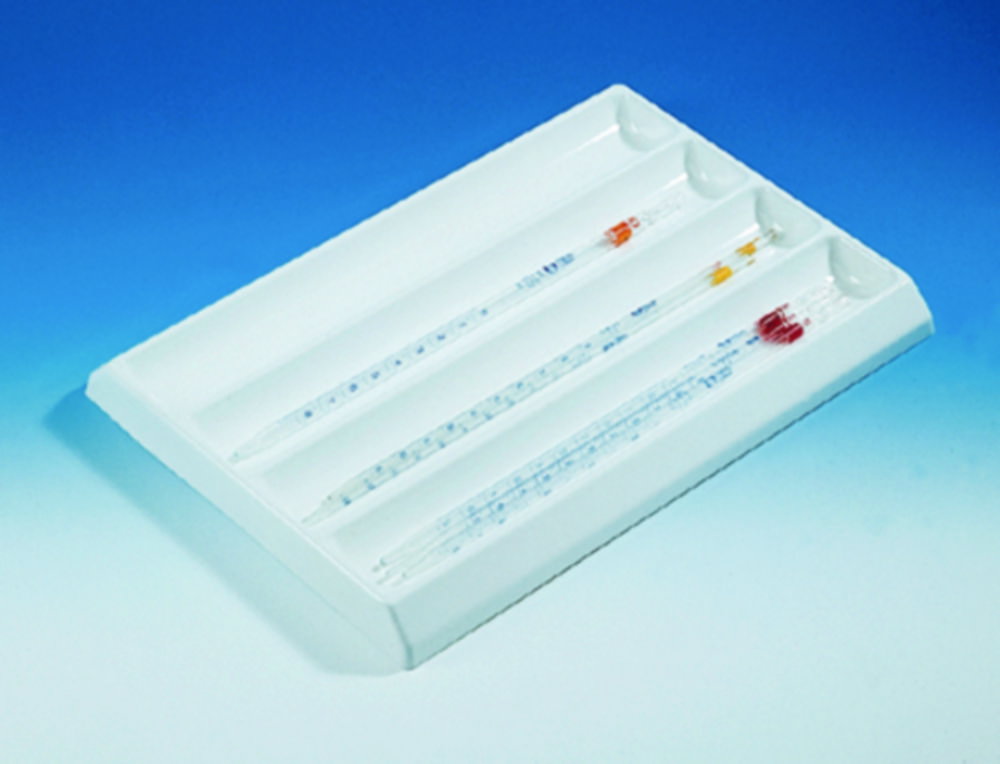 Bandejas para pipetas, PVC